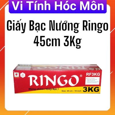 Giấy bạc nướng thực phẩm Ringo 3kg khổ 45 cm nặng 3kg màng nhôm giao hoả tốc Tp Hồ Chí Minh