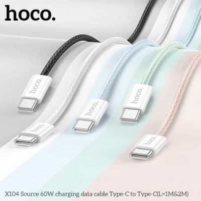 ( dài 2 mét) Cáp Sạc Nhanh 60W Hoco X104 2M Type-C to Type-C