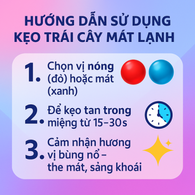 Kẹo Ngậm Oral Sex Băng Hỏa chính hãng | Kẹo Bj Ke Meier Lửa Băng | Tăng khoái cảm an toàn | Giá rẻ bất ngờ | Vi Tính Hóc Môn | Đồ Chơi Tình Yêu Hóc Môn