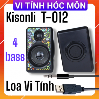 Loa Vi Tính 2.0 Kisonli T-012 chính hãng