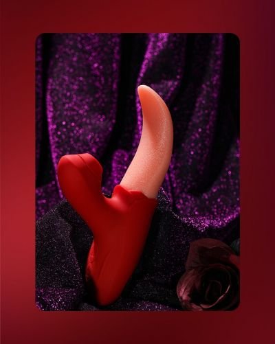 Lưỡi Hoa Hồng liếm hút rung cực mạnh | Lưỡi rung siêu mềm MizzZee bú mút | Máy rung hoa hồng FairyKiss 2in1 | Kích thích âm vật – mút núm vú | Đồ Chơi Tình Yêu | Vi Tính Hóc Môn