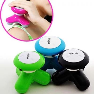 MÁY MASSAGE MINI 3 CHÂN MIMO LÀM XOA DỊU CÁC CƠ TRÊN CƠ THỂ NHỎ GỌN TIỆN DỤNG NHỰA ABS AN TOÀN VỚI LÀN DA