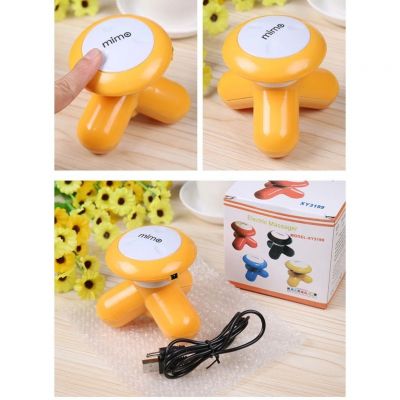 MÁY MASSAGE MINI 3 CHÂN MIMO LÀM XOA DỊU CÁC CƠ TRÊN CƠ THỂ NHỎ GỌN TIỆN DỤNG NHỰA ABS AN TOÀN VỚI LÀN DA