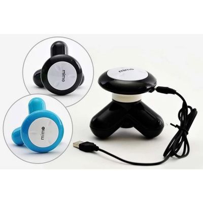 MÁY MASSAGE MINI 3 CHÂN MIMO LÀM XOA DỊU CÁC CƠ TRÊN CƠ THỂ NHỎ GỌN TIỆN DỤNG NHỰA ABS AN TOÀN VỚI LÀN DA