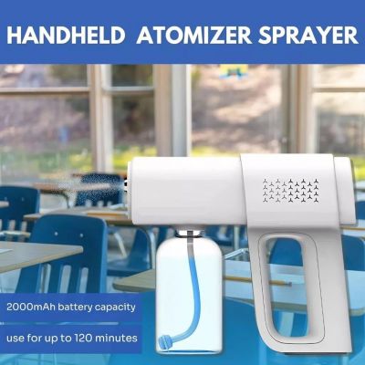 Máy Phun Khử Khuẩn Nano K5 Pro Không Dây – Nano Disinfectant Spray Gun – Máy phun sương nano cầm tay dùng pin
