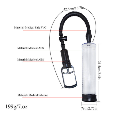 Máy Tập Dương Vật Size Nhỏ Penis Pump Beginner Man Pump | Máy Bơm Hút Chân Không | Thiết Kế Cho Người Mới Bắt Đầu | Hỗ Trợ Luyện Tập | Dễ Sử Dụng | Kích Thước Nhỏ Gọn | Vận Hành Bằng Tay | Chất Liệu An Toàn | Dễ Vệ Sinh