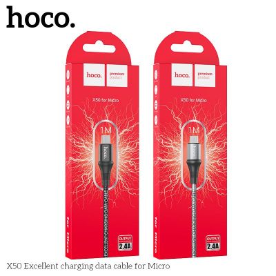 [micro usb] Cáp sạc nhanh Hoco X50 siêu bền micro usb