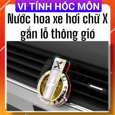 Nước hoa xe hơi chữ X siêu sang gắn lỗ thông gió