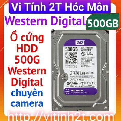 Ổ cứng HDD western digital 500g chuyên camera
