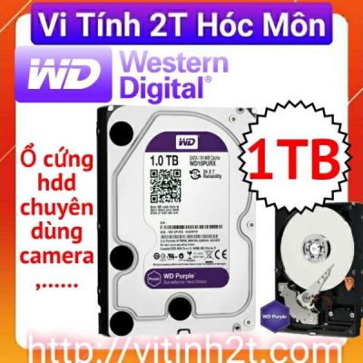 Ổ cứng HDD Western Purple 1Tb SATA3 5400rpm