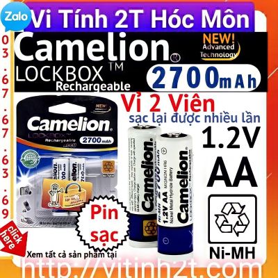 Pin sạc Camelion AA 2700mah
