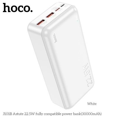 (có VAT) Pin Sạc Dự Phòng Hoco J101B 30000mAh Chính Hãng | Dung Lượng Lớn | Sạc Nhanh Ổn Định | An Toàn Pin | Giá Tốt | Vi Tính Hóc Môn | Hoco Hóc Môn