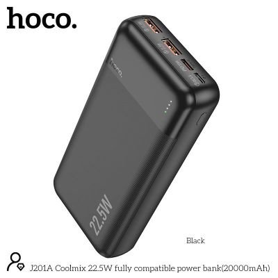 (CÓ VAT) Pin Sạc Dự Phòng Hoco J201A 20000mAh | Pin Dung Lượng Cao | Sạc Nhanh An Toàn | Chính Hãng Hoco | Giá Tốt | Bền Bỉ | Dùng Cho Điện Thoại | Tablet | Du Lịch | Công Tác | Phụ Kiện Công Nghệ |PIN Hóc Môn