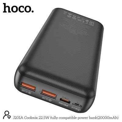 (CÓ VAT) Pin Sạc Dự Phòng Hoco J201A 20000mAh | Pin Dung Lượng Cao | Sạc Nhanh An Toàn | Chính Hãng Hoco | Giá Tốt | Bền Bỉ | Dùng Cho Điện Thoại | Tablet | Du Lịch | Công Tác | Phụ Kiện Công Nghệ |PIN Hóc Môn