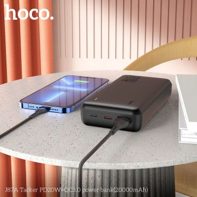Pin Sạc Dự Phòng Hoco J87A 20000mAh Chính Hãng | Sạc Nhanh PD QC | Dung Lượng Lớn | An Toàn Khi Sử Dụng | Thiết Kế Bền Bỉ | Sạc Nhiều Lần | Tương Thích iPhone Android | Giá Tốt | Bảo Hành Uy Tín | Giao Hàng Nhanh | Phụ Kiện Chính Hãng | Vi Tính Hóc Môn