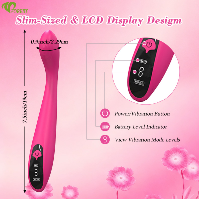 Que Rung Loviss Mia có màn hìnhMassage Wand Clitoral Vibrator G Spot Dildo Bullet Electric Rose Female Vibrator Sex Toys for Women