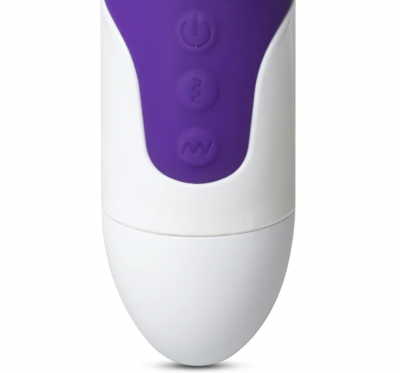 Rabbit Vibrator 9 Speeds | Dương vật giả FOX rung thụt phát nhiệt | Có lưỡi liếm kích thích | Silicone mềm cao cấp | Công nghệ xoay – thụt 4D | Máy rung thỏ màu tím Purple | Đồ Chơi Tình Yêu | Kích thích điểm G – A | Rung mạnh – êm | Sạc nhanh | Chính hãn