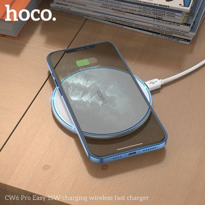 Sạc nhanh không dây HOCO CW6 Pro Easy 15W