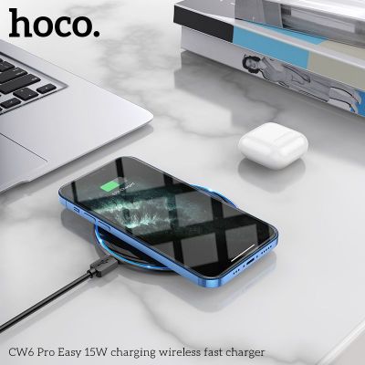 Sạc nhanh không dây HOCO CW6 Pro Easy 15W