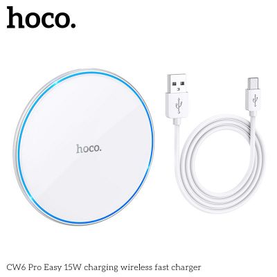 Sạc nhanh không dây HOCO CW6 Pro Easy 15W