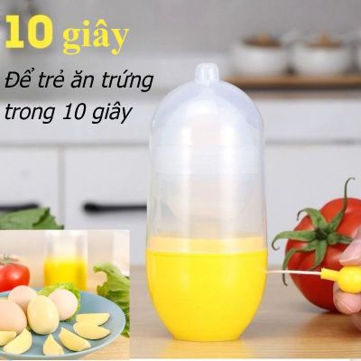 Máy Lắc Trứng Trộn Lòng Đỏ Và Trắng Trứng Kéo Bằng Tay,Khuấy trứng mà không làm vỡ vỏ