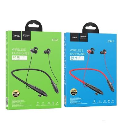 Tai nghe bluetooth choàng cổ hoco es61 pin trâu