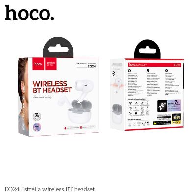 Tai nghe Bluetooth Hoco EQ24 | Không dây tiện lợi | Âm thanh sống động | Giá rẻ | Vi Tính Hóc Môn Tai nghe không dây Hoco EQ24 | Kết nối nhanh Bluetooth | Pin trâu | Nghe nhạc hay | Vi Tính Hóc Môn Hoco EQ24 chính hãng | Tai nghe Bluetooth giá tốt | Thiết