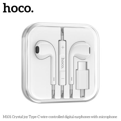 Tai nghe dây Hoco M101 Crystal joy Type-C