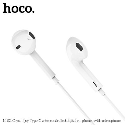 Tai nghe dây Hoco M101 Crystal joy Type-C