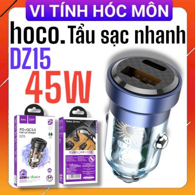 Tẩu Sạc Ô Tô Hoco DZ15 45w hóc môn