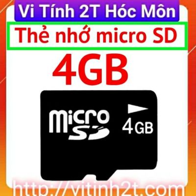 Thẻ nhớ Micro SD 4G