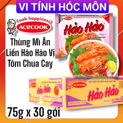 THÙNG MÌ HẢO HẢO TÔM CHUA CAY 75G x 30 GÓI thùng 30 gói