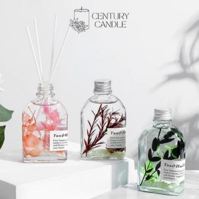 Tinh Dầu Khuếch Tán Thơm Phòng Mùi Hương Thiên Nhiên Hoa Khô Phát Sáng Ban Đêm Century Candle