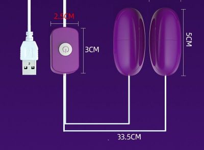 Trứng rung 2 đầu cổng usb 5V