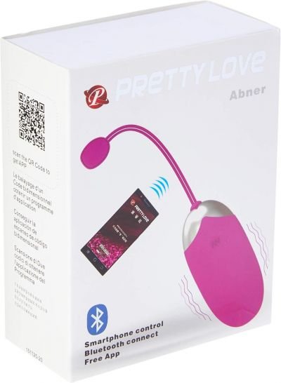Trứng Rung APP Pretty Love Abner Bluetooth | Điều Khiển Qua Điện Thoại | Rung Mạnh – Êm – Xịn | Vibrator Egg – Love Egg – Remote Vibrating Egg – App-Controlled Vibrating Egg – Wireless Vibrating Egg | Hàng Chính Hãng | Vi Tính Hóc Môn