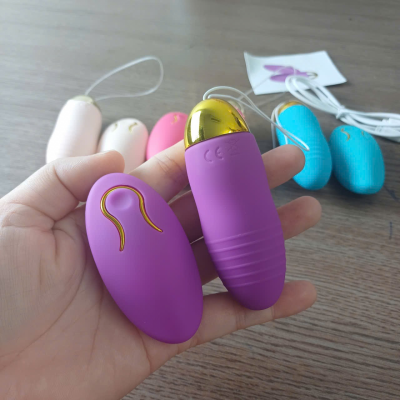 Trứng rung điều khiển từ xa màu hồng | Rung mạnh đa chế độ | Pin sạc tiện lợi | Sản phẩm chất lượng cao | Thương hiệu uy tín | Vi Tính Hóc Môn