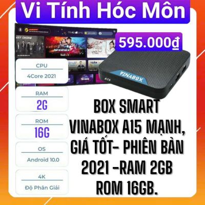 TiviBox Vinabox A15B RAM 2GB Android TV 10