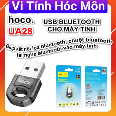 USB bluetooth Hoco UA28 không dây V5.1 cho máy tính