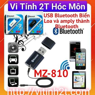 USB Bluetooth PT-810 Biến Loa Thường Thành Loa Bluetooth 2.0
