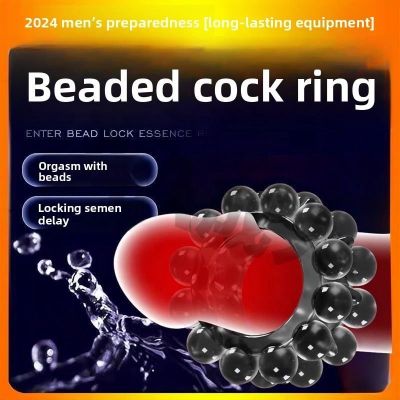 Vòng Đeo Bi Kéo Dài Thời Gian Nong Bi Silicone 2 Tầng Male Semen Locking Reusable TPE Ring Spiked