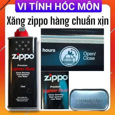 XĂNG ZIPPO MỸ BƠM BẬT LỬA 125ML - CÓ TEM (HÀNG CHUẨN XỊN) xăng chính hãng