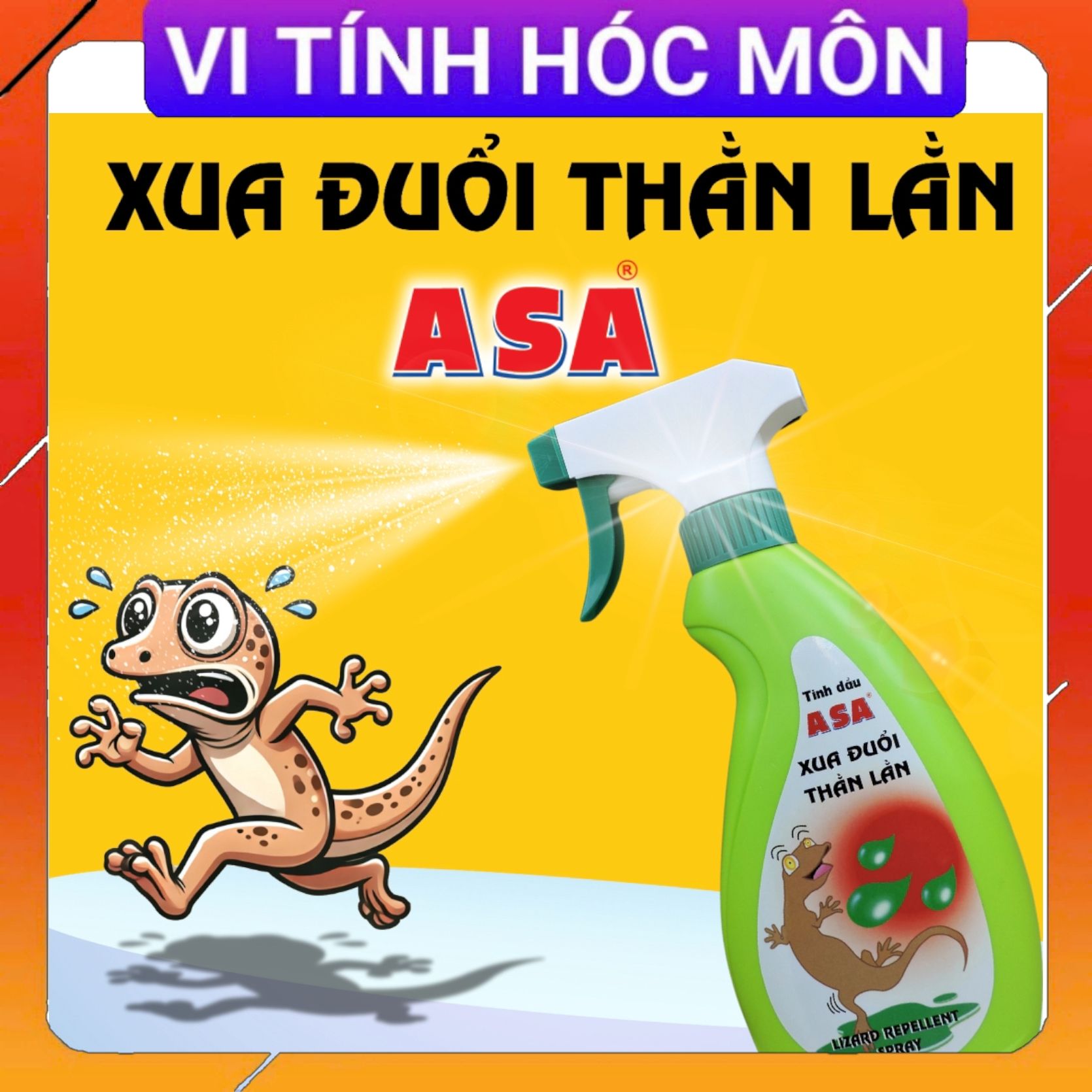 Tinh Dầu Xua Đuổi Thằn Lằn - 300ml