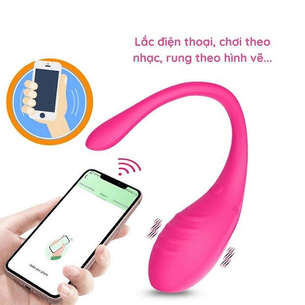 TRỨNG RUNG IRIS CAO CẤP ĐIỀU KHIỂN TỪ XA QUA APP 9 CHẾ ĐỘ RUNG CHẤN ĐỘNG