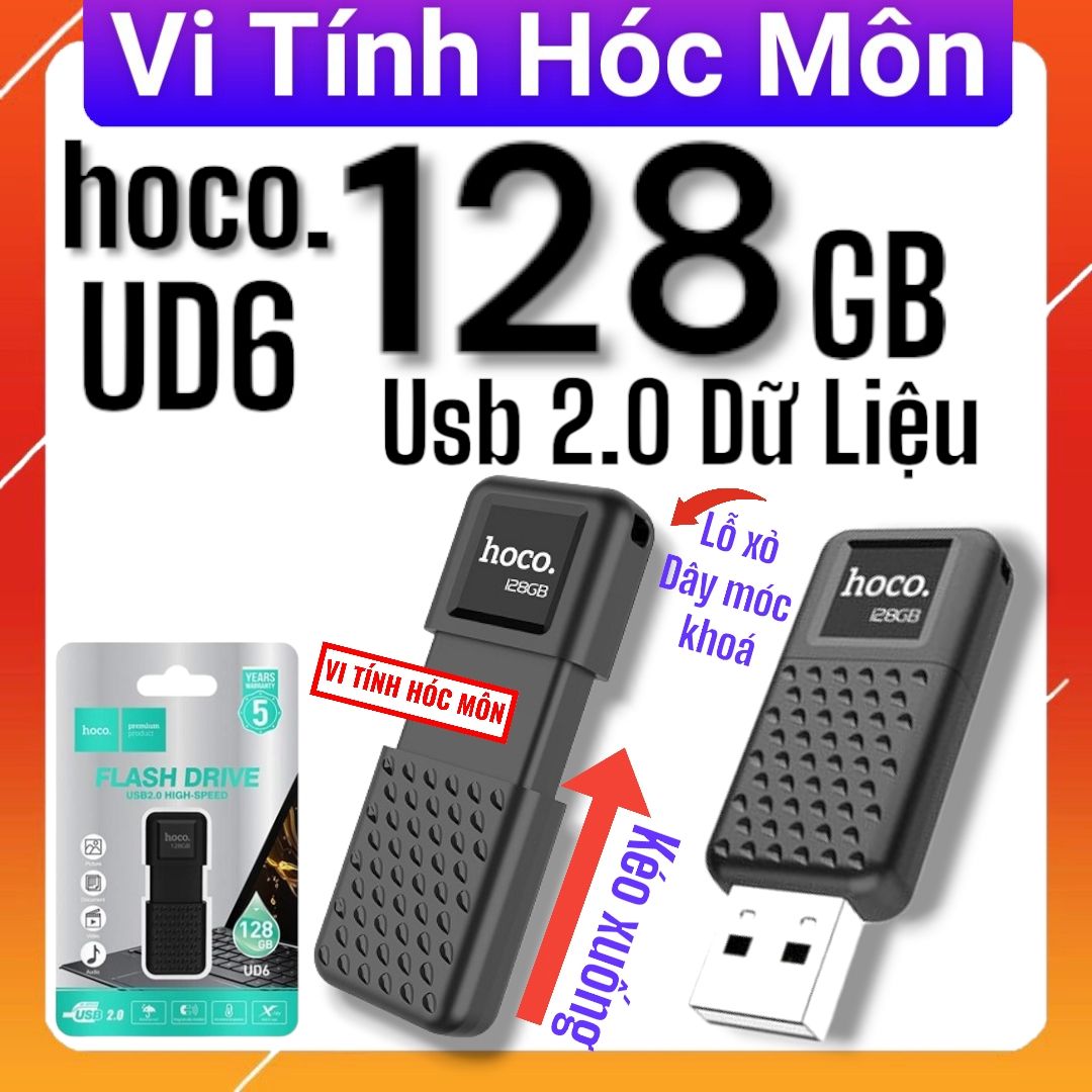 Usb 2.0 dữ liệu hoco UD6 128Gb