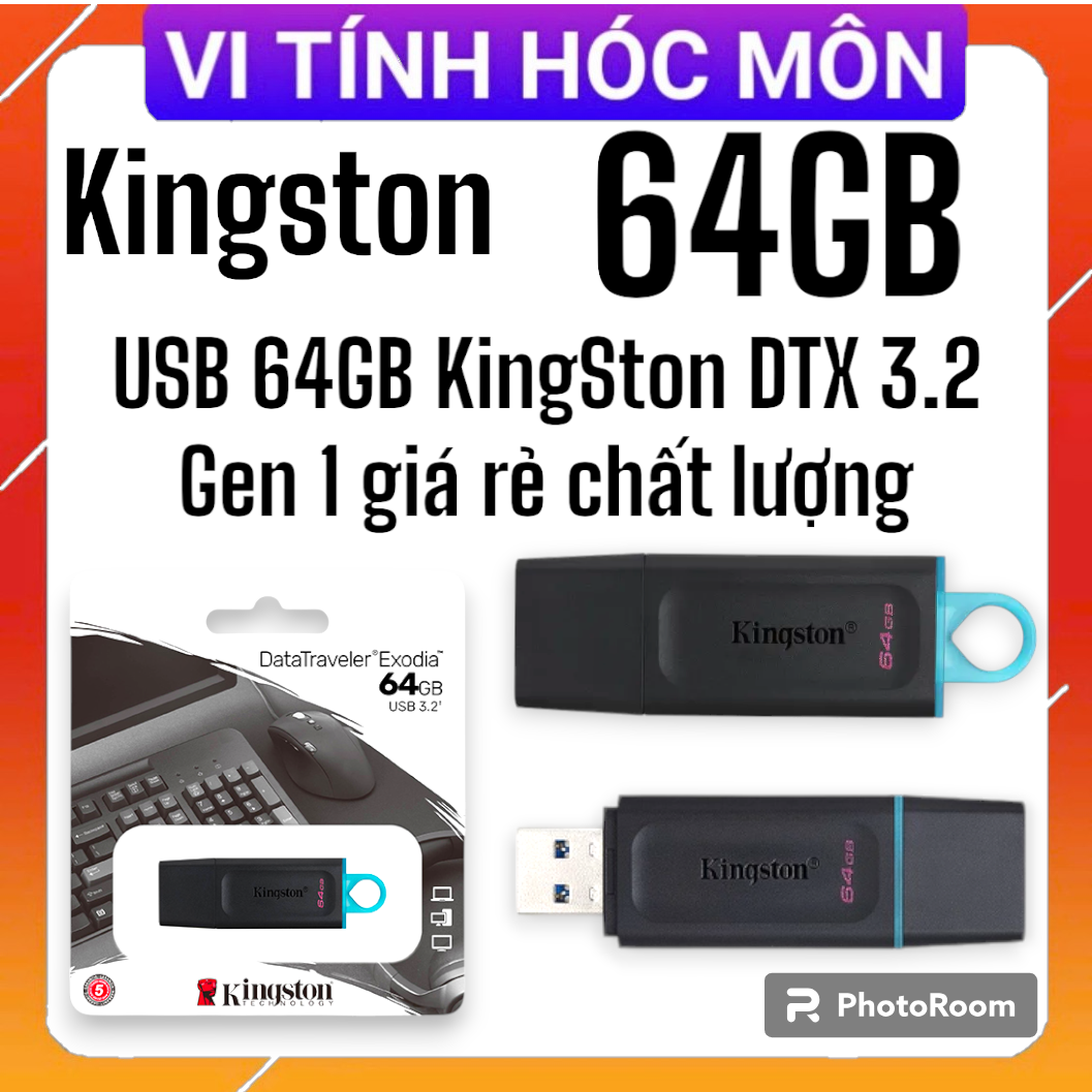 USB 64G Kingston 64GB DataTraveler Exodia DTX 64GB